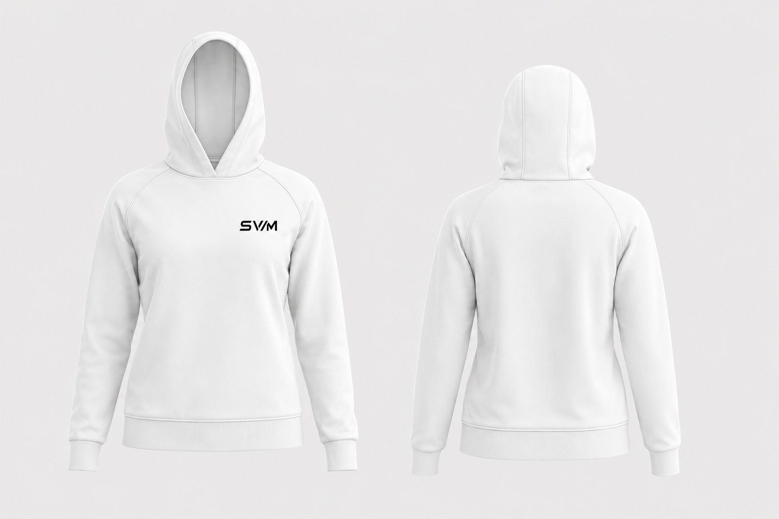 Basic Hoodies - ohne Tasche/Kordel