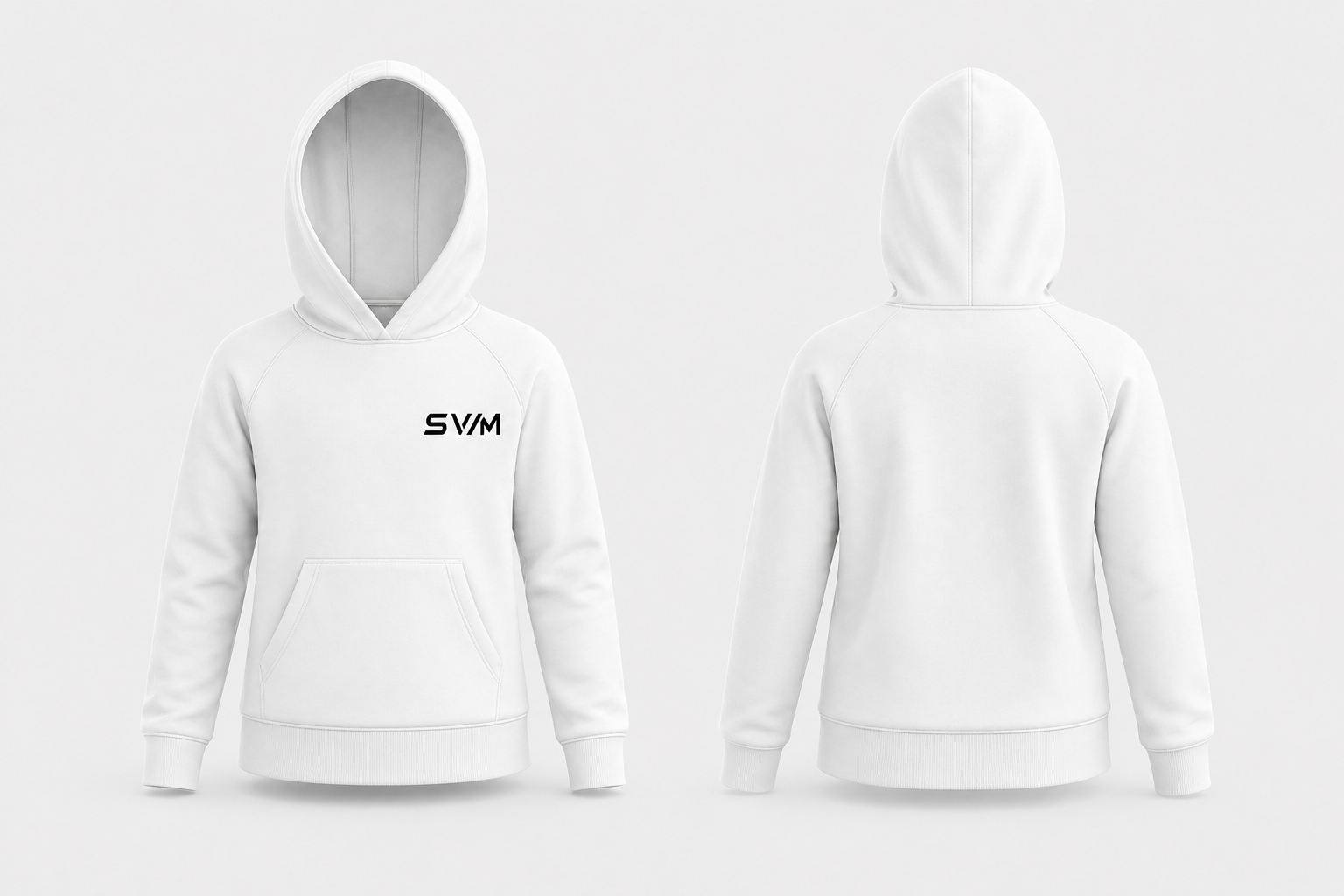 Basic Hoodies - mit Tasche / ohne Kordel