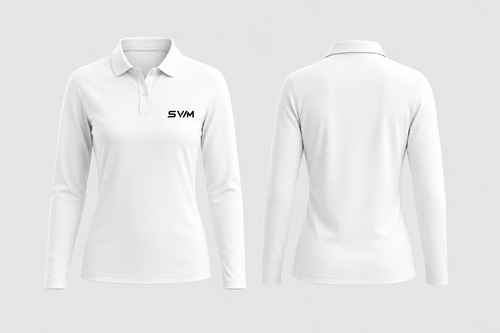 Basic Polo Langarm- Knopfleiste