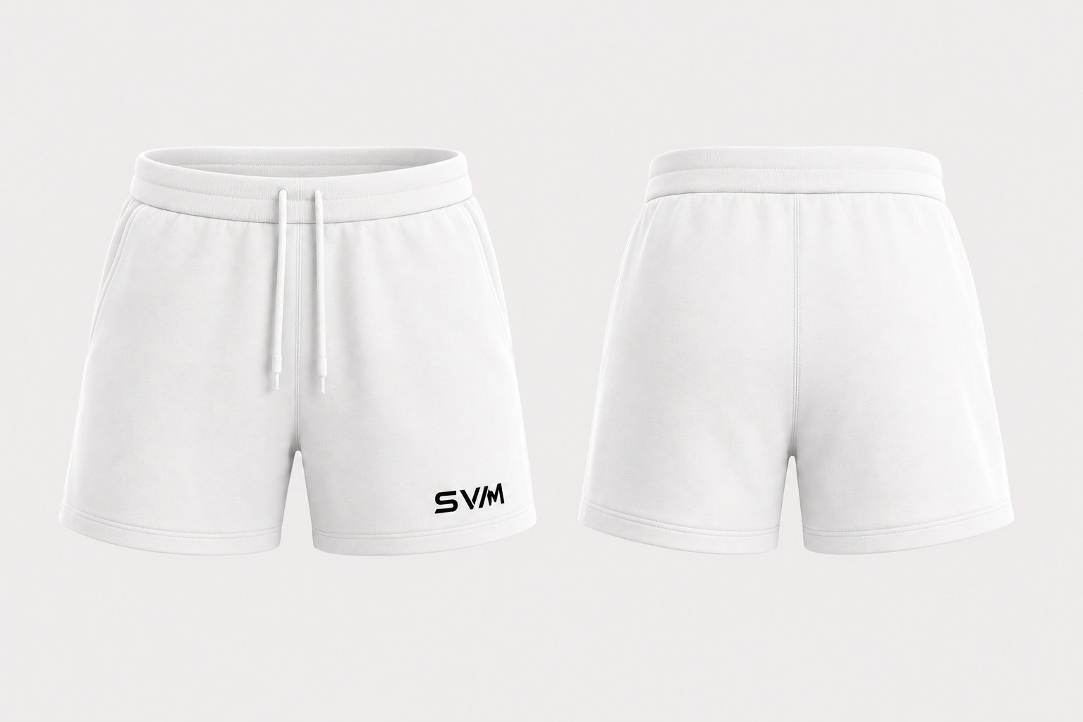 Shorts - Gummiband mit Kordel / Tasche