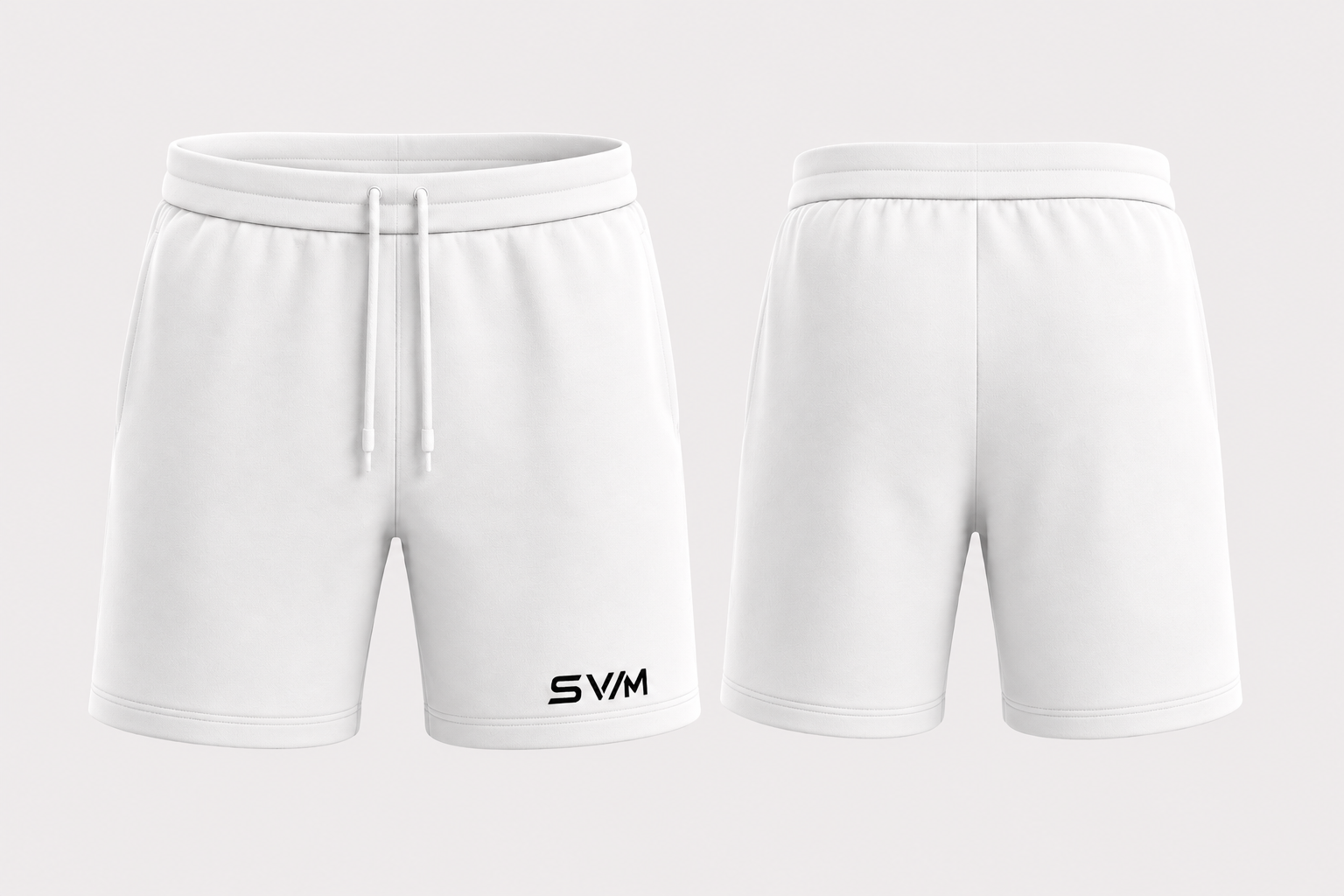 Shorts - Gummiband mit Kordel / Tasche