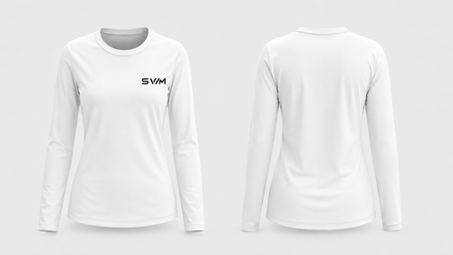 Basic Shirt – Rundhalsausschnitt & Langarm